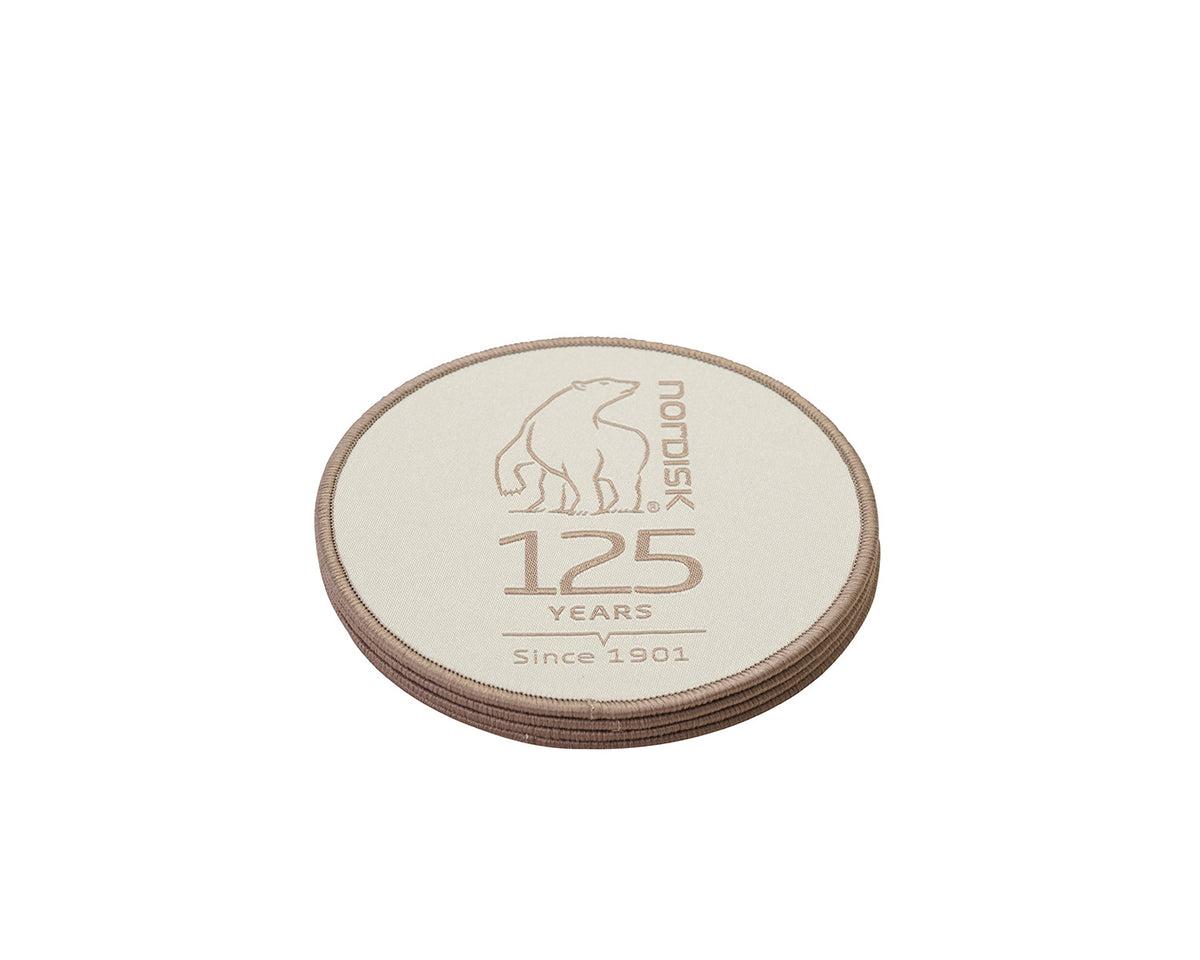 125 Years Coaster Set (4-pack) - Sandshell