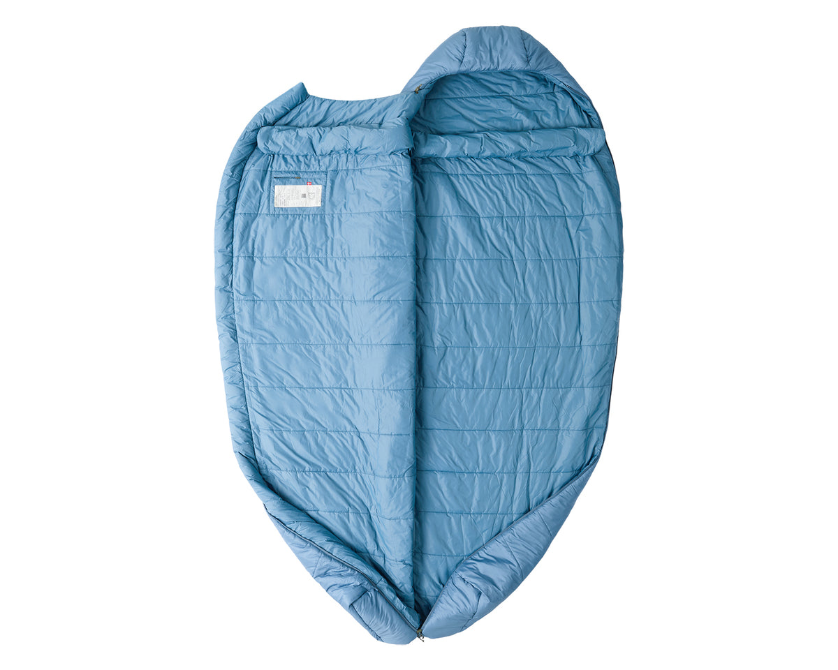 Bjarni ±0° Wide Mummy Sleeping Bag - Aegan Blue