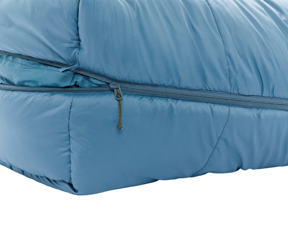 Bjarni ±0° Wide Mummy Sleeping Bag - Aegan Blue