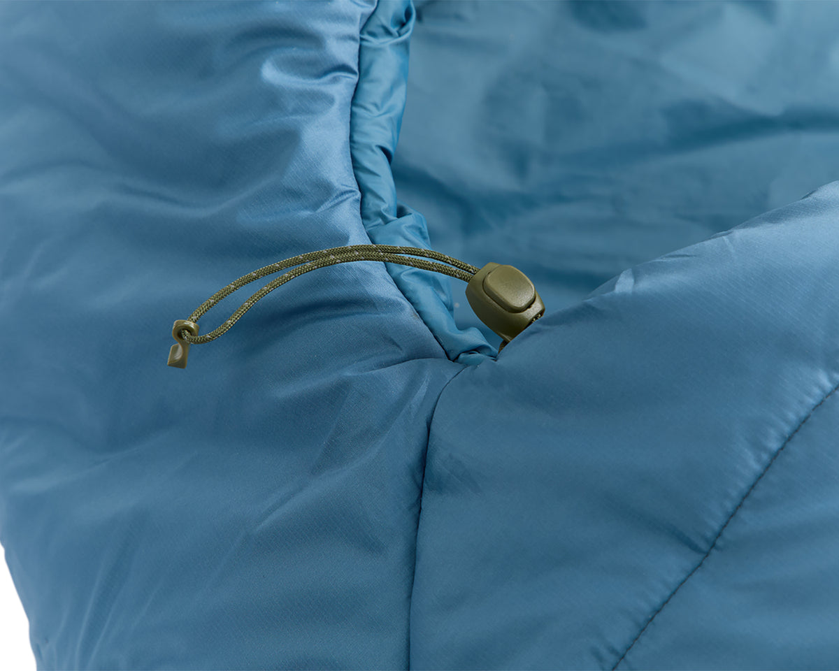 Bjarni ±0° Wide Mummy Sleeping Bag - Aegan Blue
