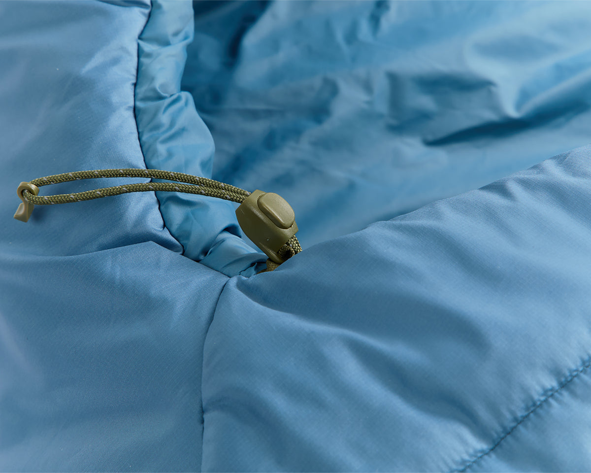 Bjarni Scout Mummy Sleeping Bag - Aegan Blue