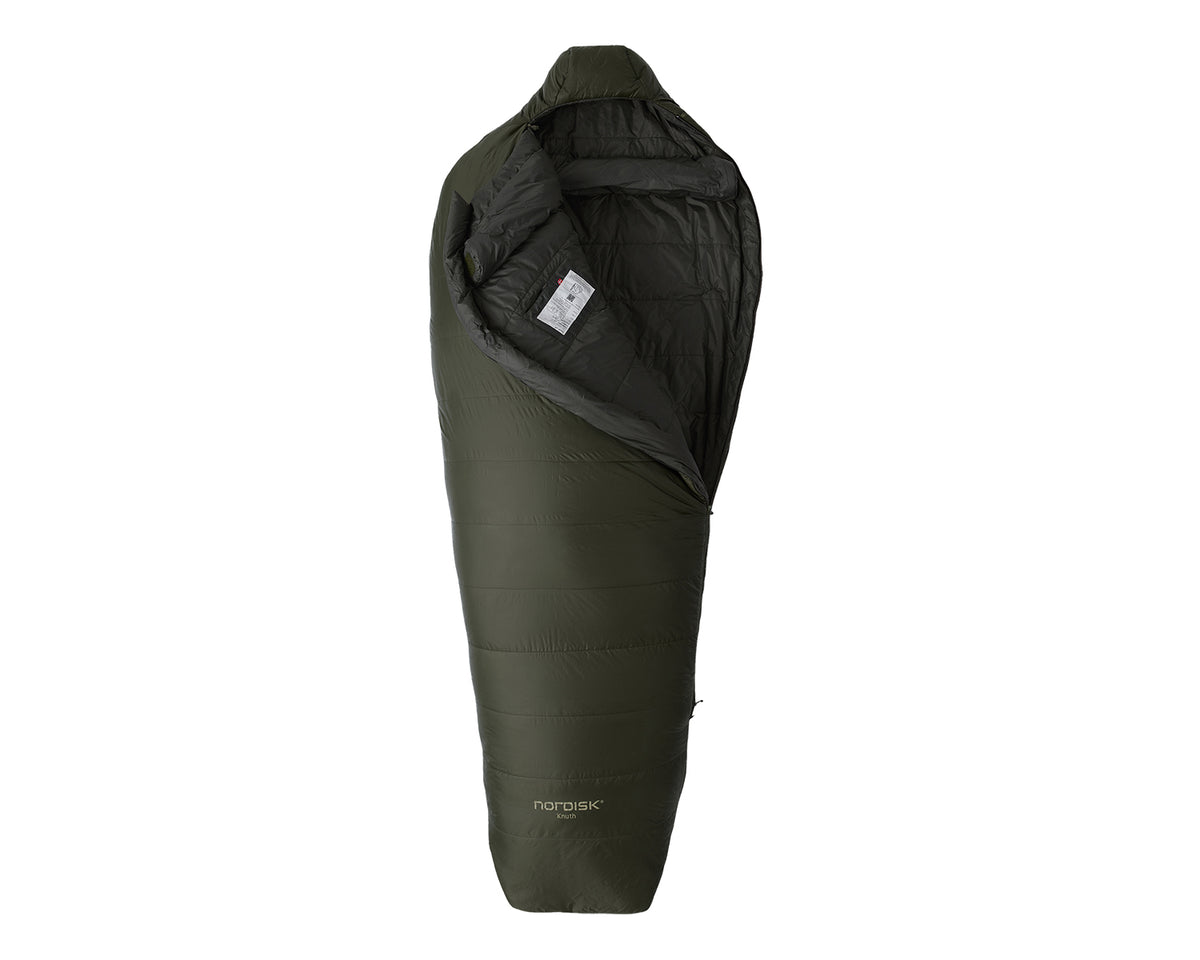 Knuth ±0° Wide Mummy Sleeping Bag - Forest Night Green