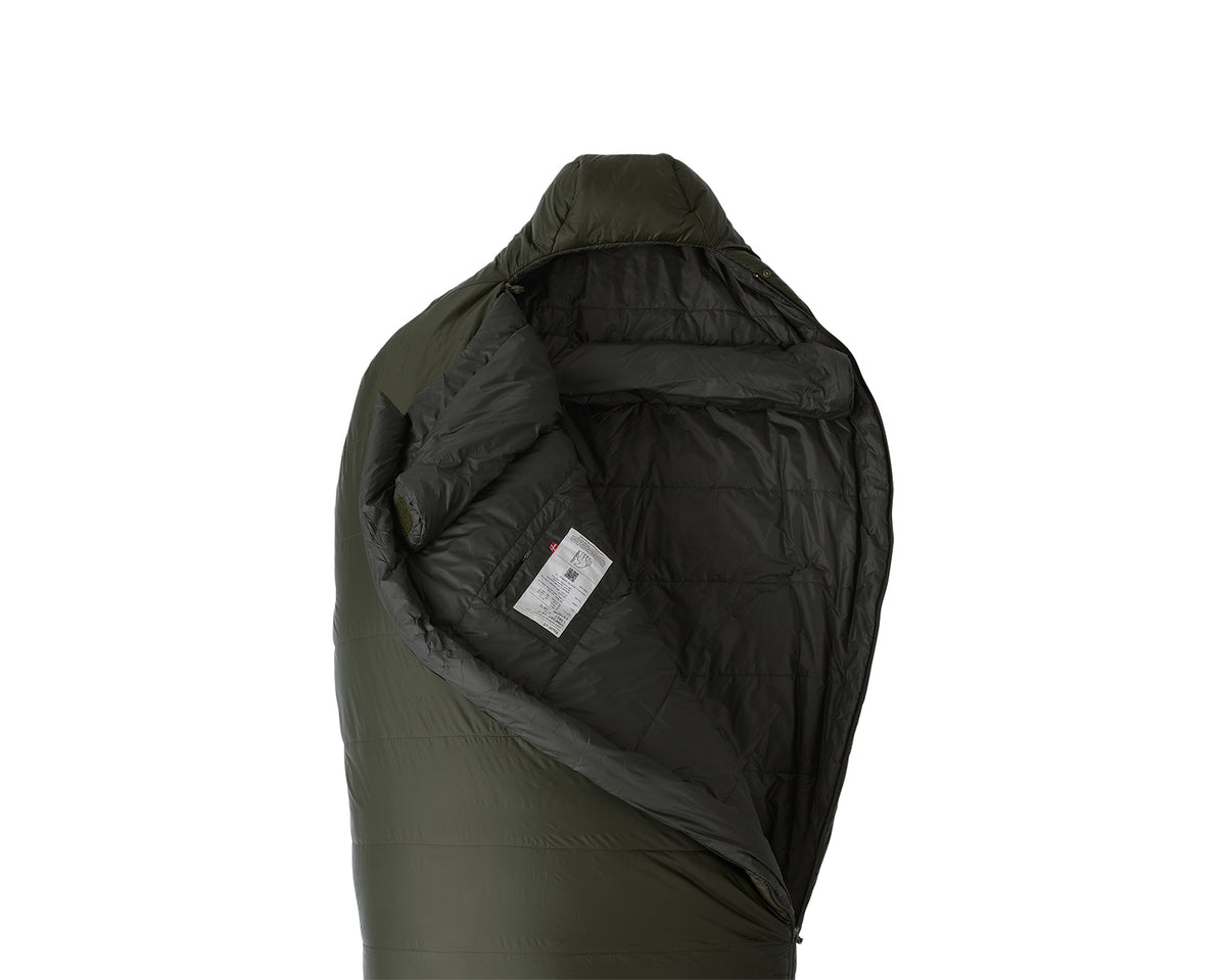 Knuth ±0° Wide Mummy Sleeping Bag - Forest Night Green