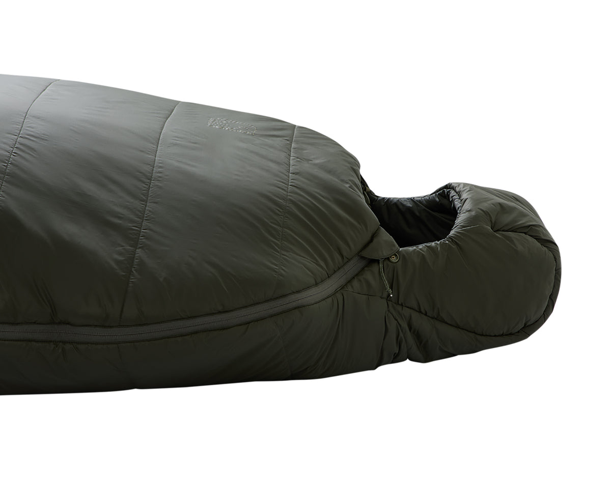 Knuth ±0° Wide Mummy Sleeping Bag - Forest Night Green