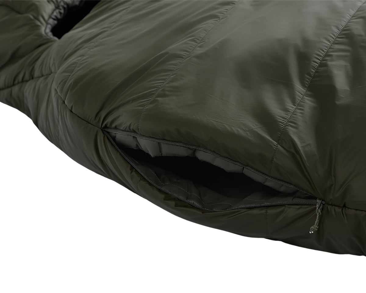 Knuth ±0° Wide Mummy Sleeping Bag - Forest Night Green