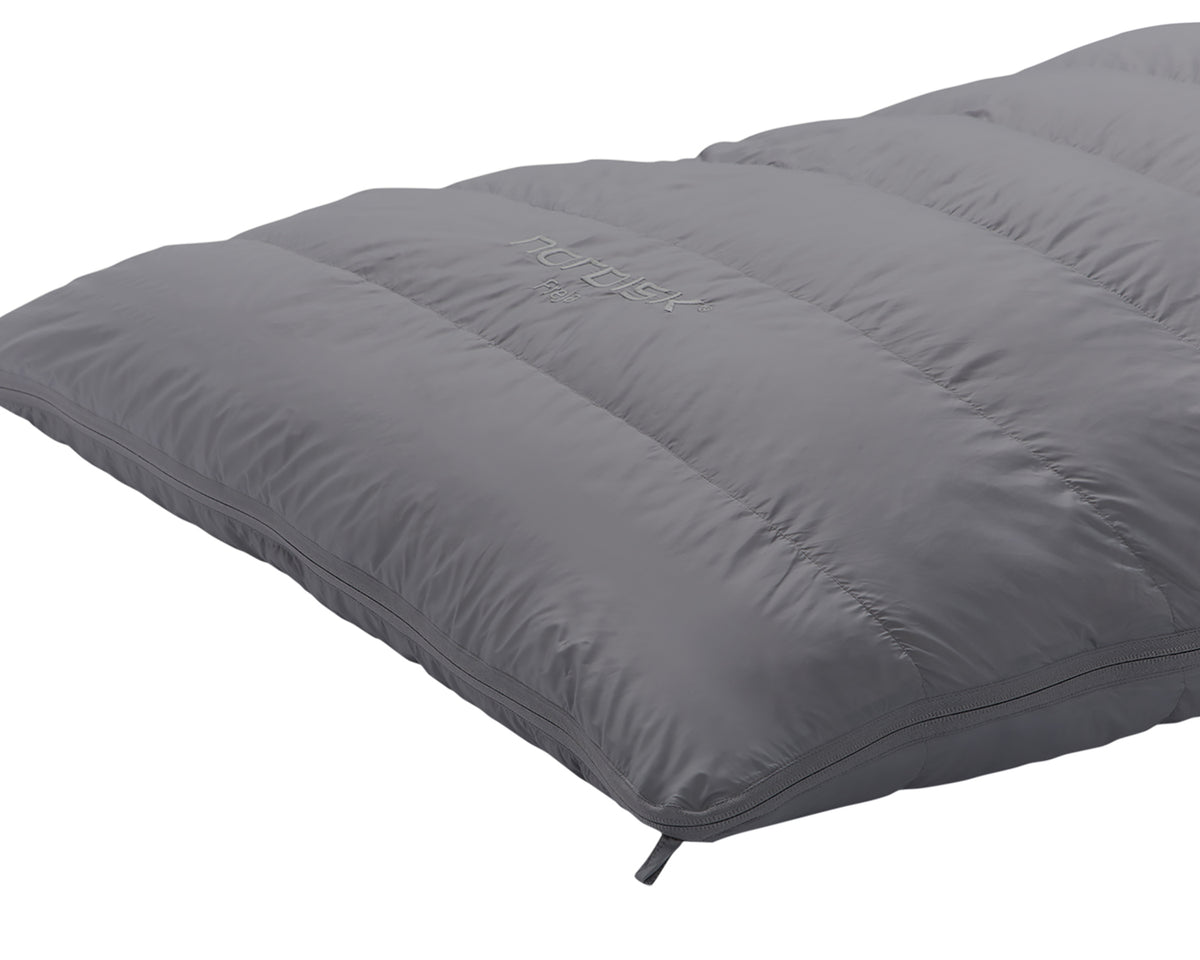 Freja -5° Blanket Sleeping Bag - Silver Filigree Grey