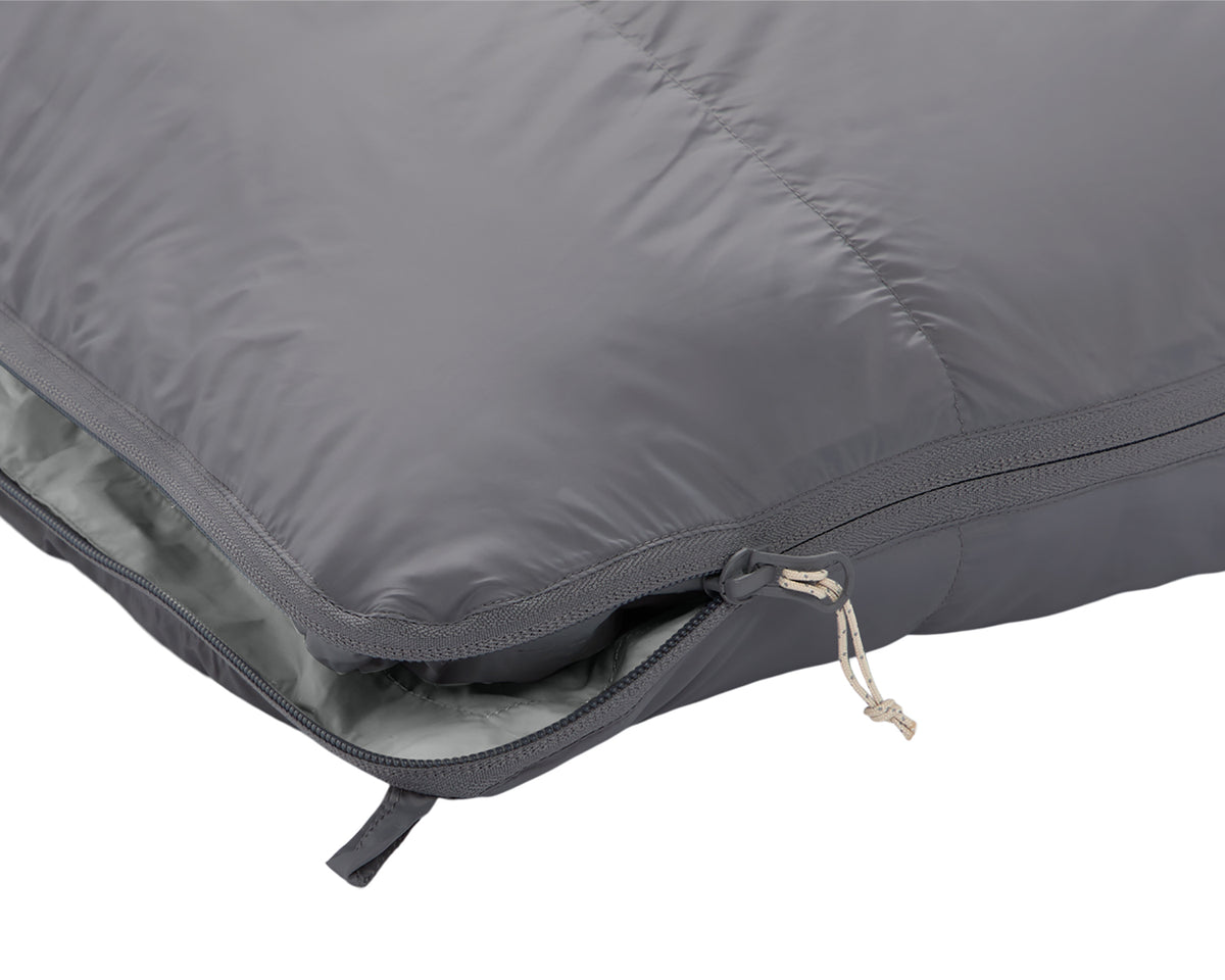 Freja -5° Blanket Sleeping Bag - Silver Filigree Grey