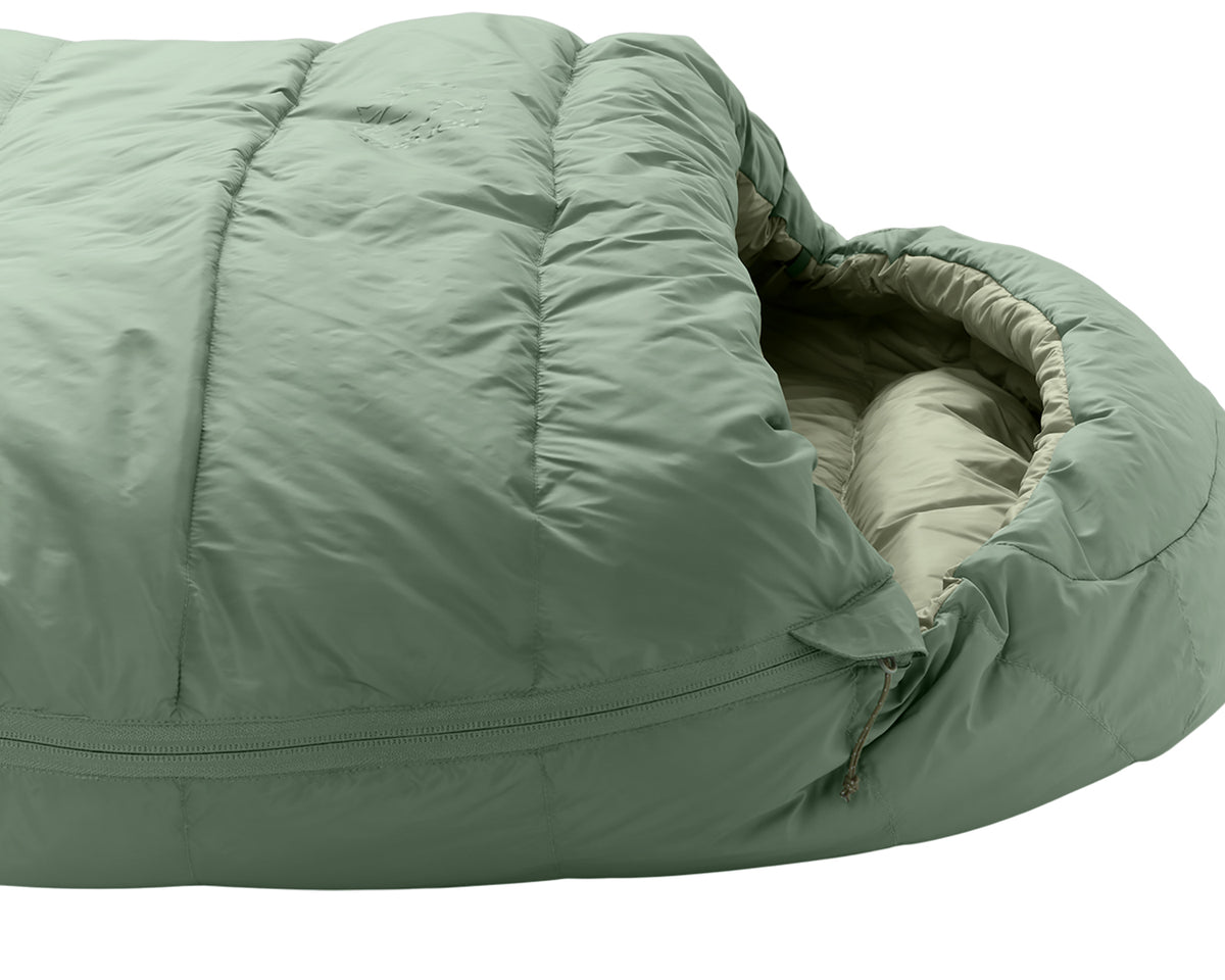 Ides +5° Mummy Sleeping Bag - Hedge Green