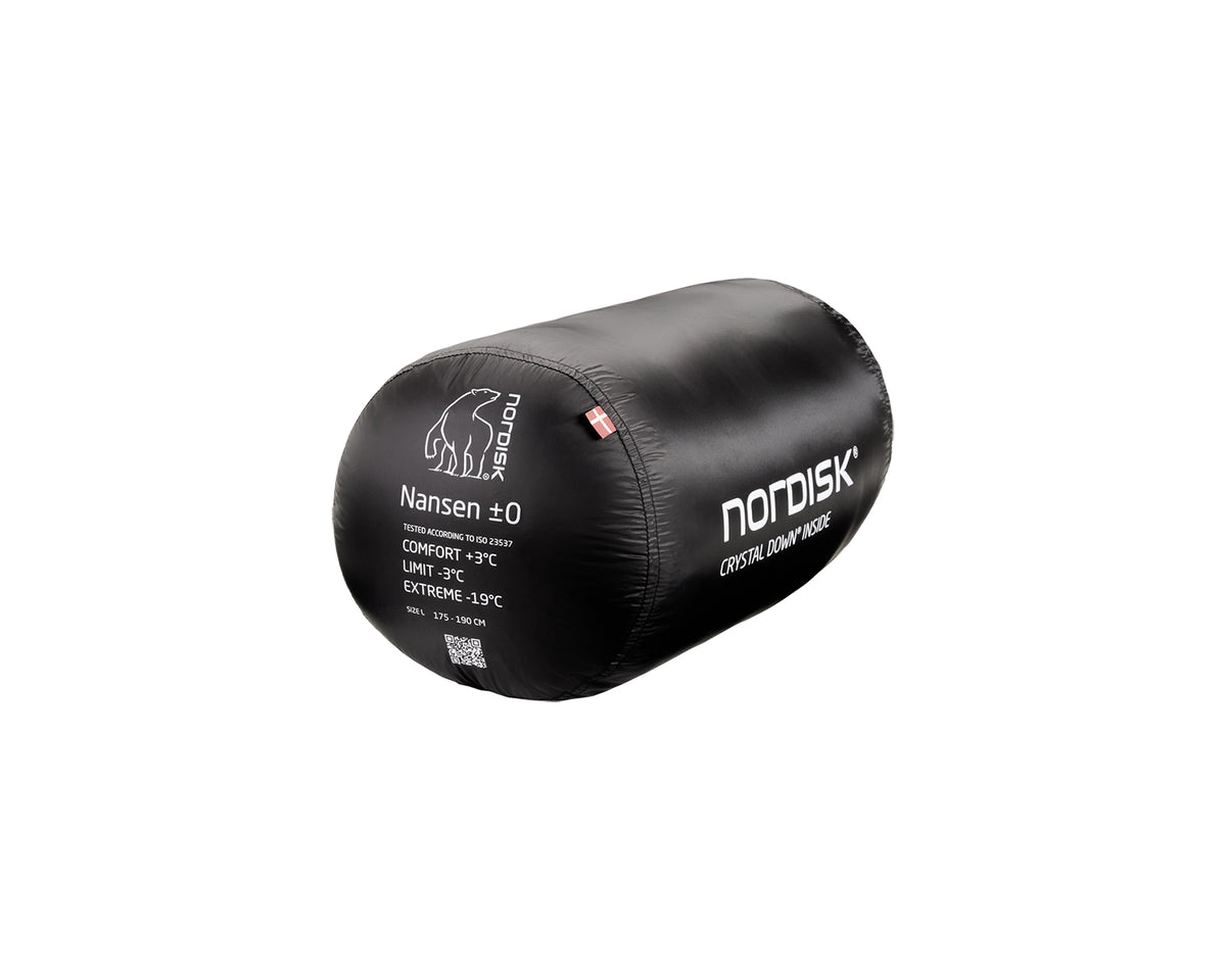 Nansen ±0° Mummy Sleeping Bag - Ebony