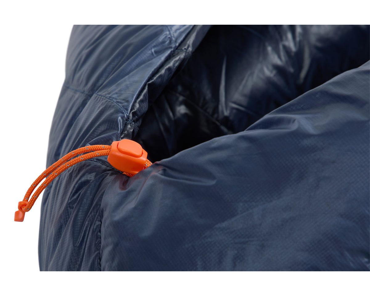 Walløe ±0° Mummy Sleeping Bag - Mood Indigo Blue