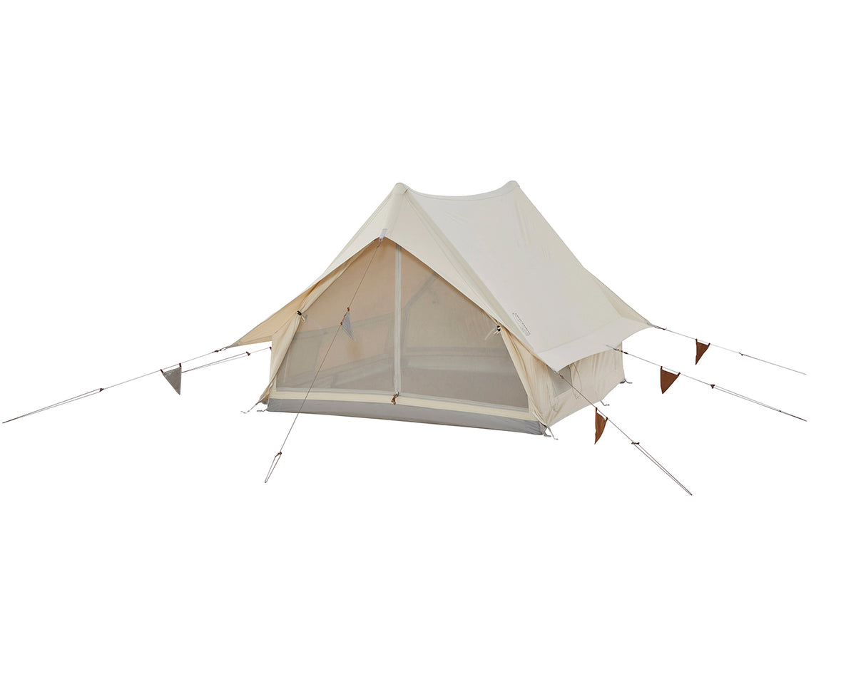 Ydun Tech Mini Glamping Tent Incl. Colour Pack - 2 person | Dachshund Chocolade