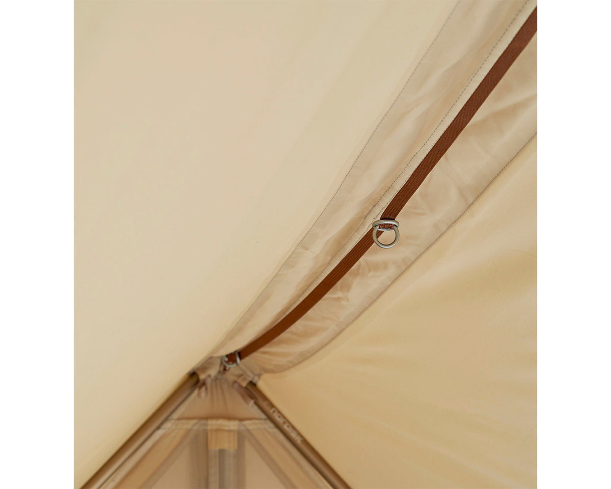 Ydun Tech Mini Glamping Tent Incl. Colour Pack - 2 person | Dachshund Chocolade