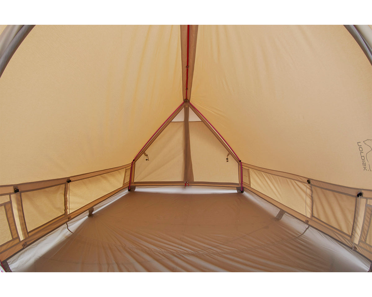 Ydun Tech Mini Glamping Tent Incl. Colour Pack - 2 person | Azalea Cherry Pink