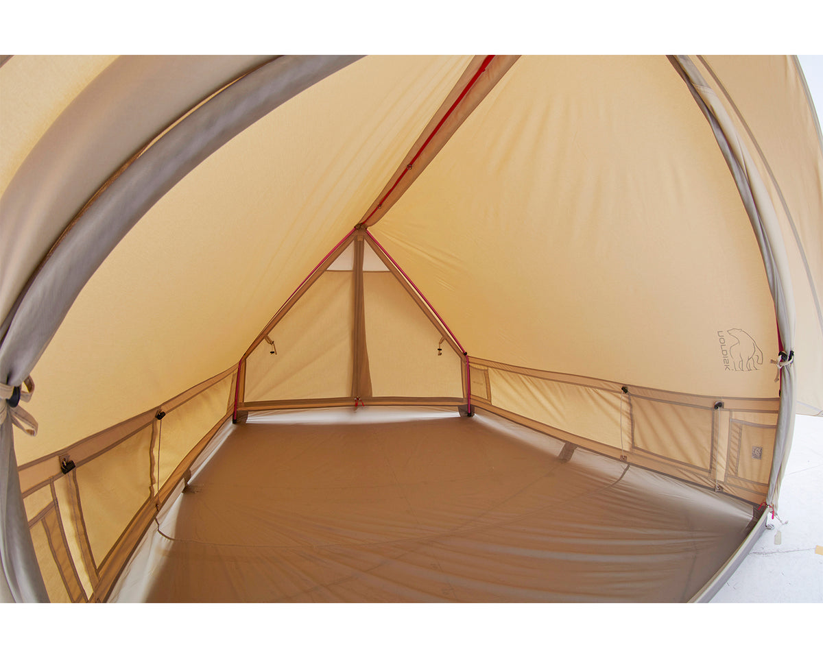 Ydun Tech Mini Glamping Tent Incl. Colour Pack - 2 person | Azalea Cherry Pink