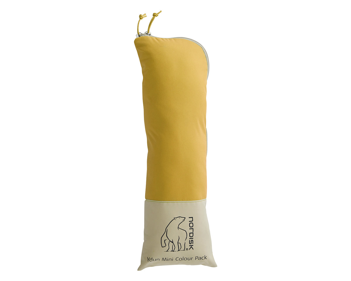 Ydun Tech Mini Glamping Tent Incl. Colour Pack - 2 person | Mustard Yellow
