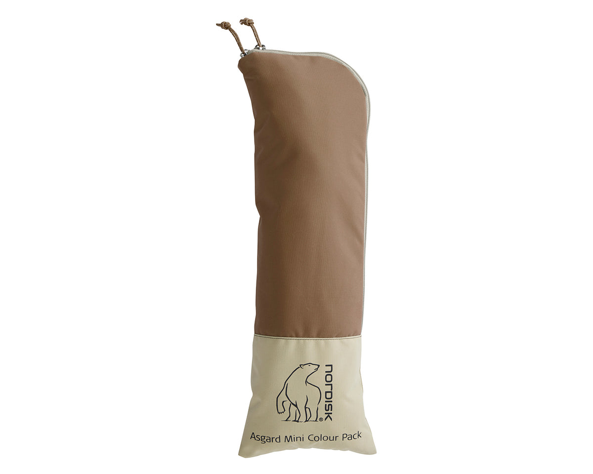 Asgard Tech Mini Tent Incl. Colour Pack - 2 person | Dachshund Chocolate