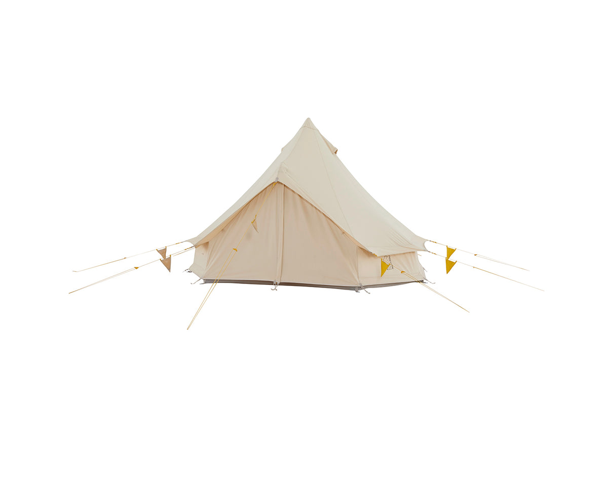 Asgard Tech Mini Tent Incl. Colour Pack - 2 person | Mustard Yellow
