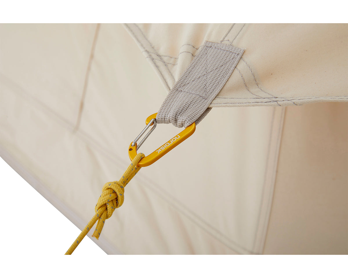 Asgard Tech Mini Tent Incl. Colour Pack - 2 person | Mustard Yellow