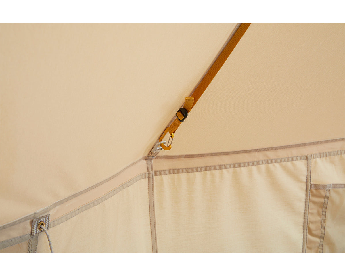 Asgard Tech Mini Tent Incl. Colour Pack - 2 person | Mustard Yellow