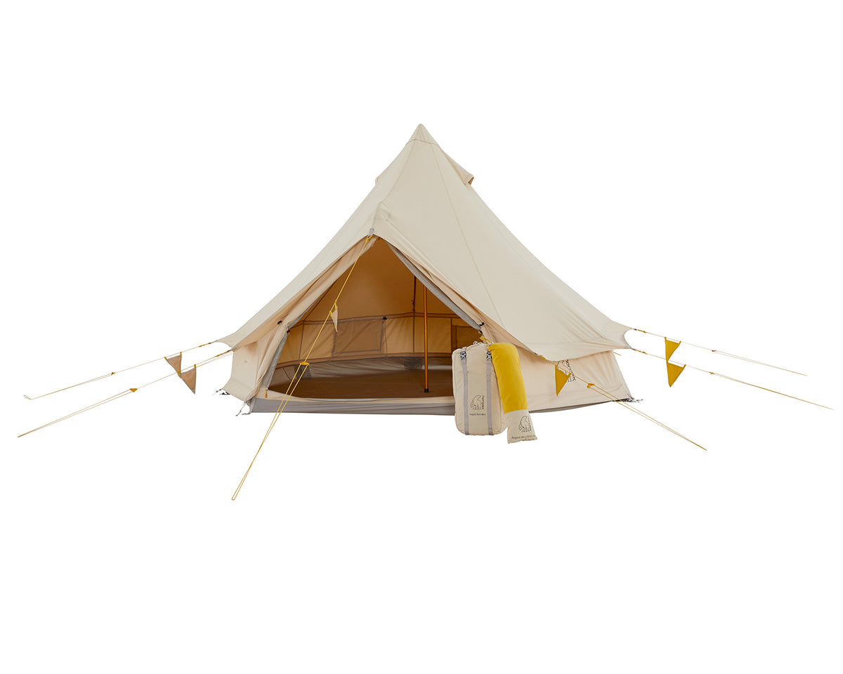Asgard Tech Mini Tent Incl. Colour Pack - 2 person | Mustard Yellow