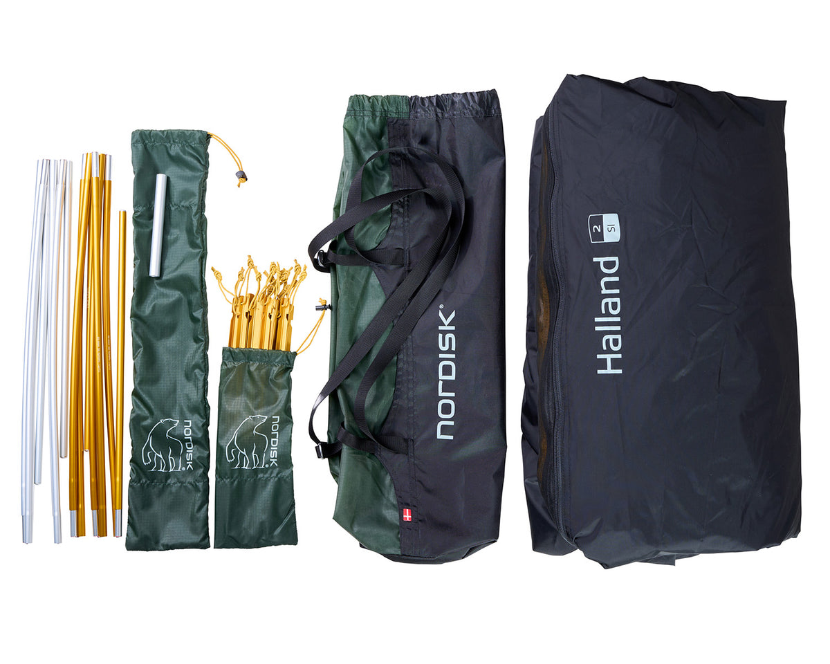 Halland 2 SI (2.0) Tent - 2 person | Black Forest Green