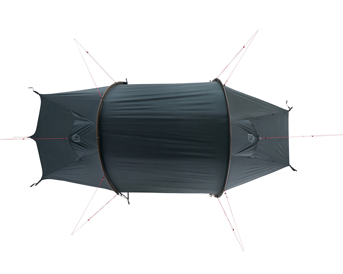 Halland 2 PU Tent - 2 person | Jet Set Black