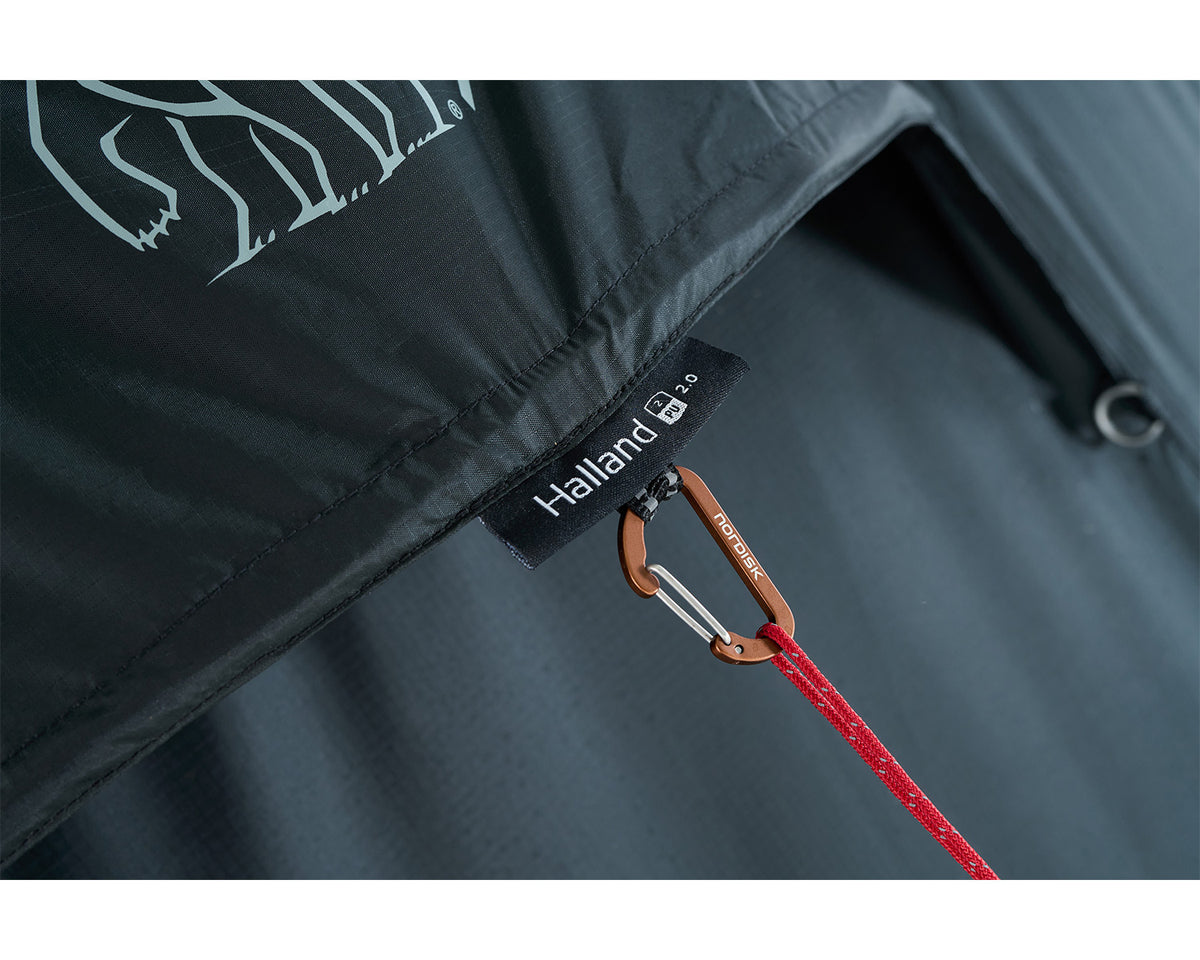 Halland 2 PU Tent - 2 person | Jet Set Black
