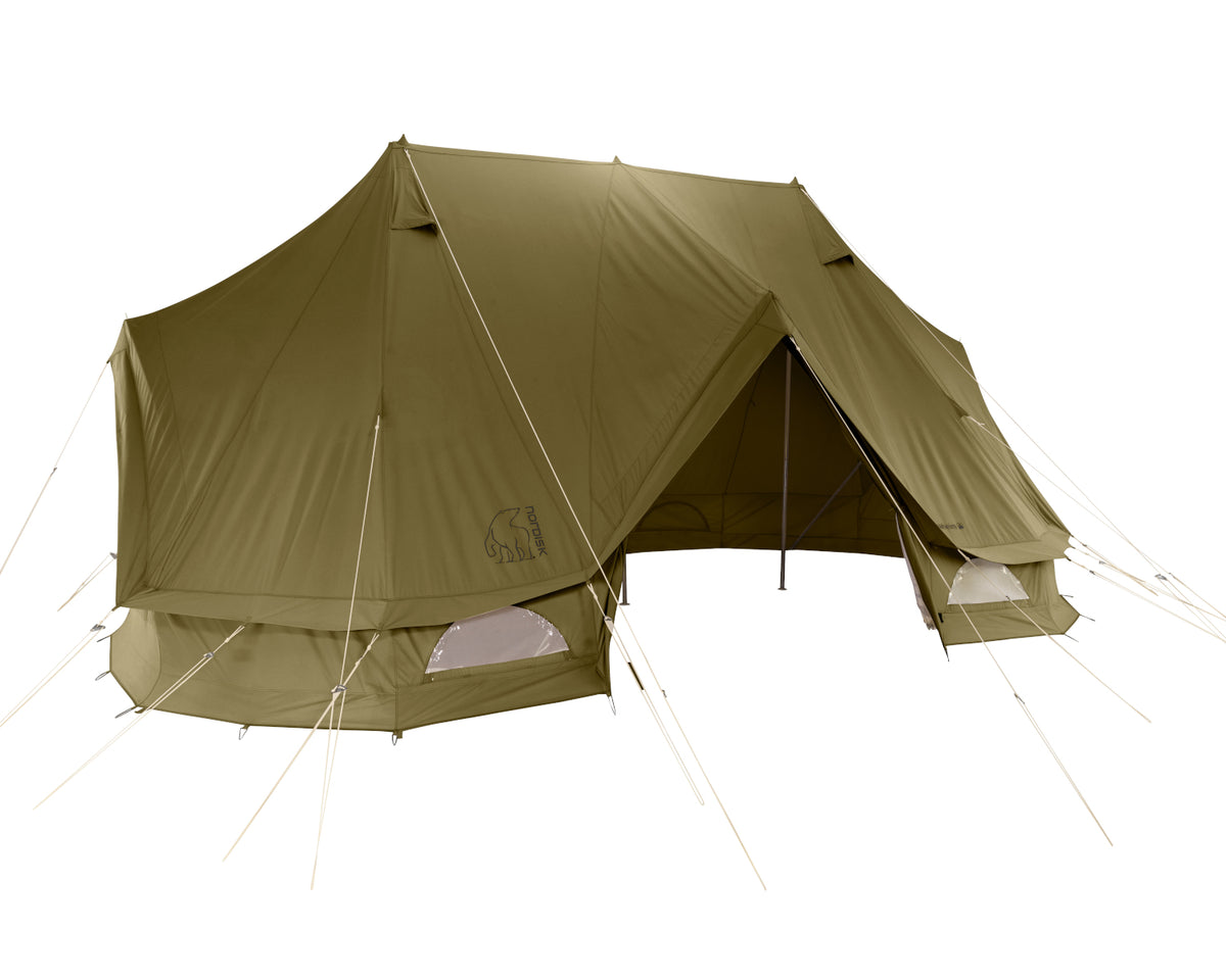Vanaheim 24 Glamping Tent - 24 m² | 16 person | Green Khaki