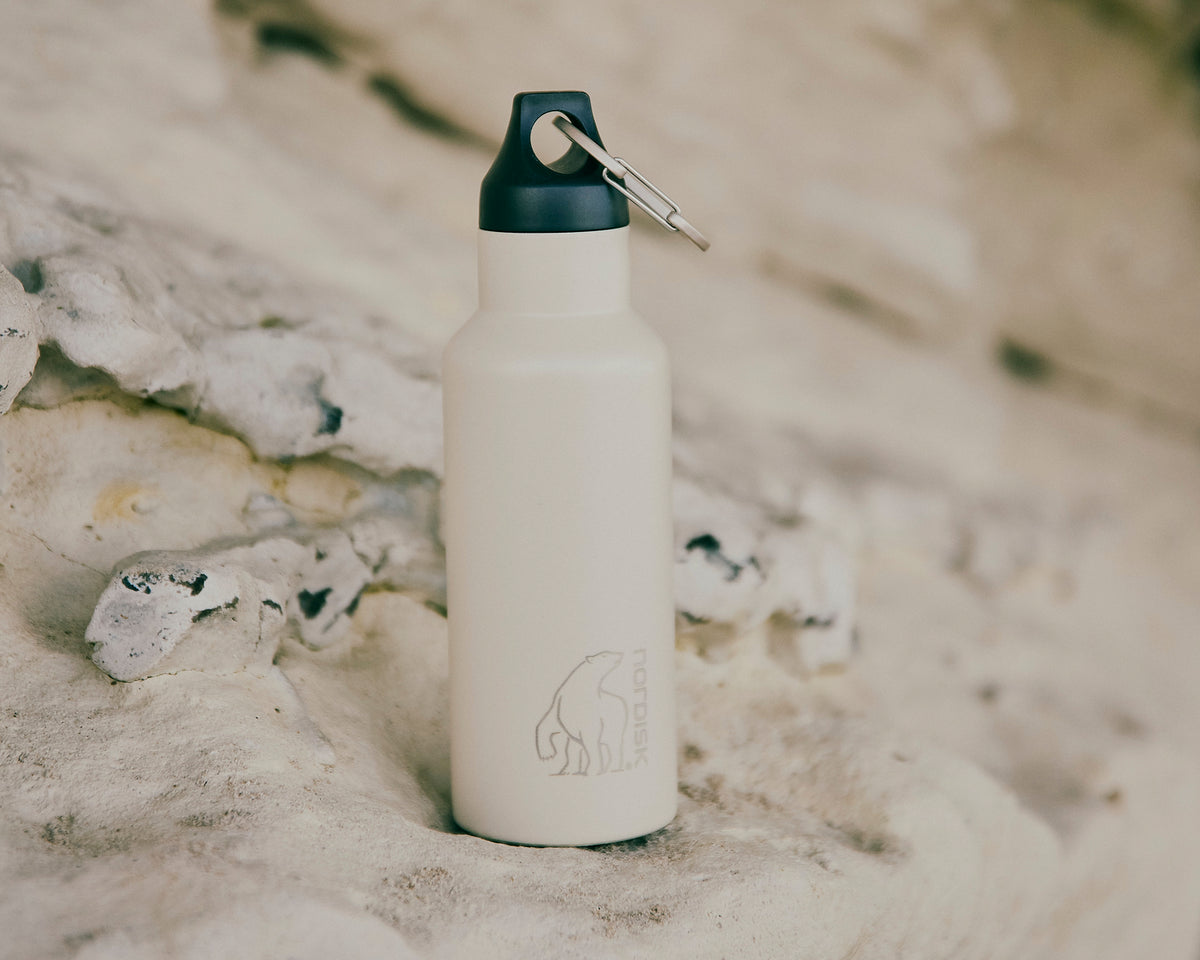 Drinking Bottle 500ml - Steel | Sandshell