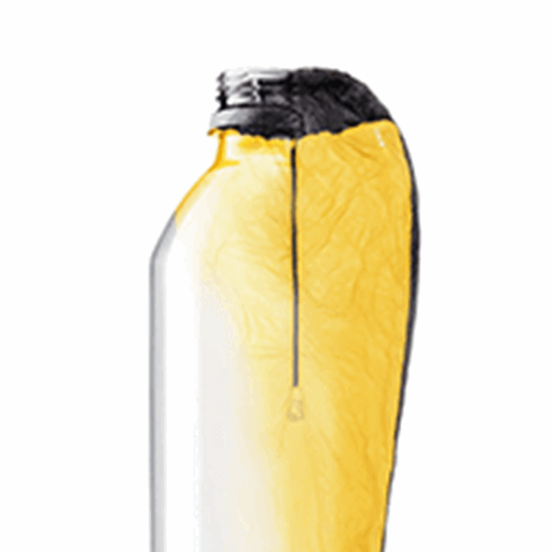 Sustainable Nordisk Oscar sleeping bag made from recycled PET plastic bottles.