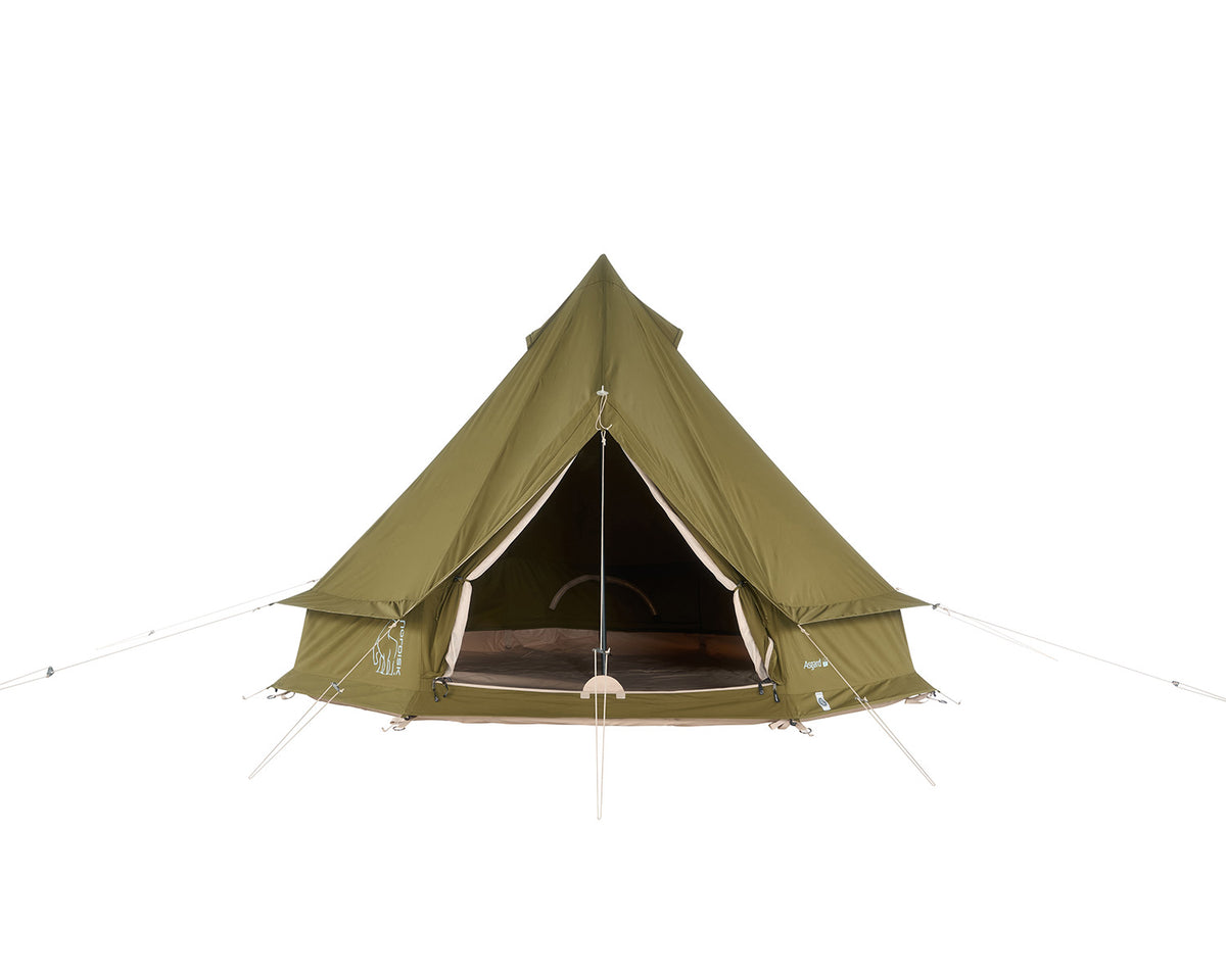 Asgard 7.1 Glamping Tent - 7.1 m² | 3 person | Green Khaki