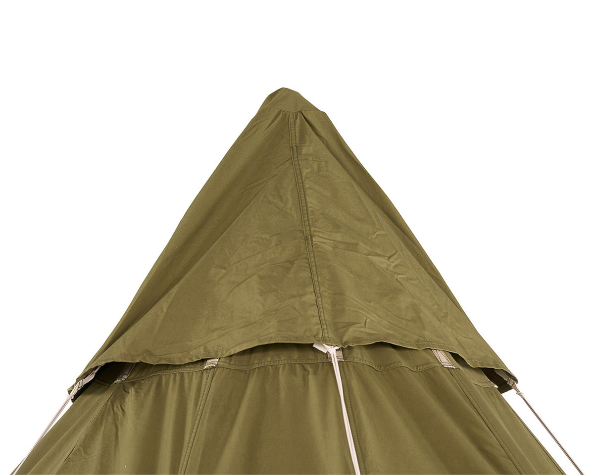 Alfheim 12.6 Glamping Tent - 12.6 m² | 6 person | Green Khaki