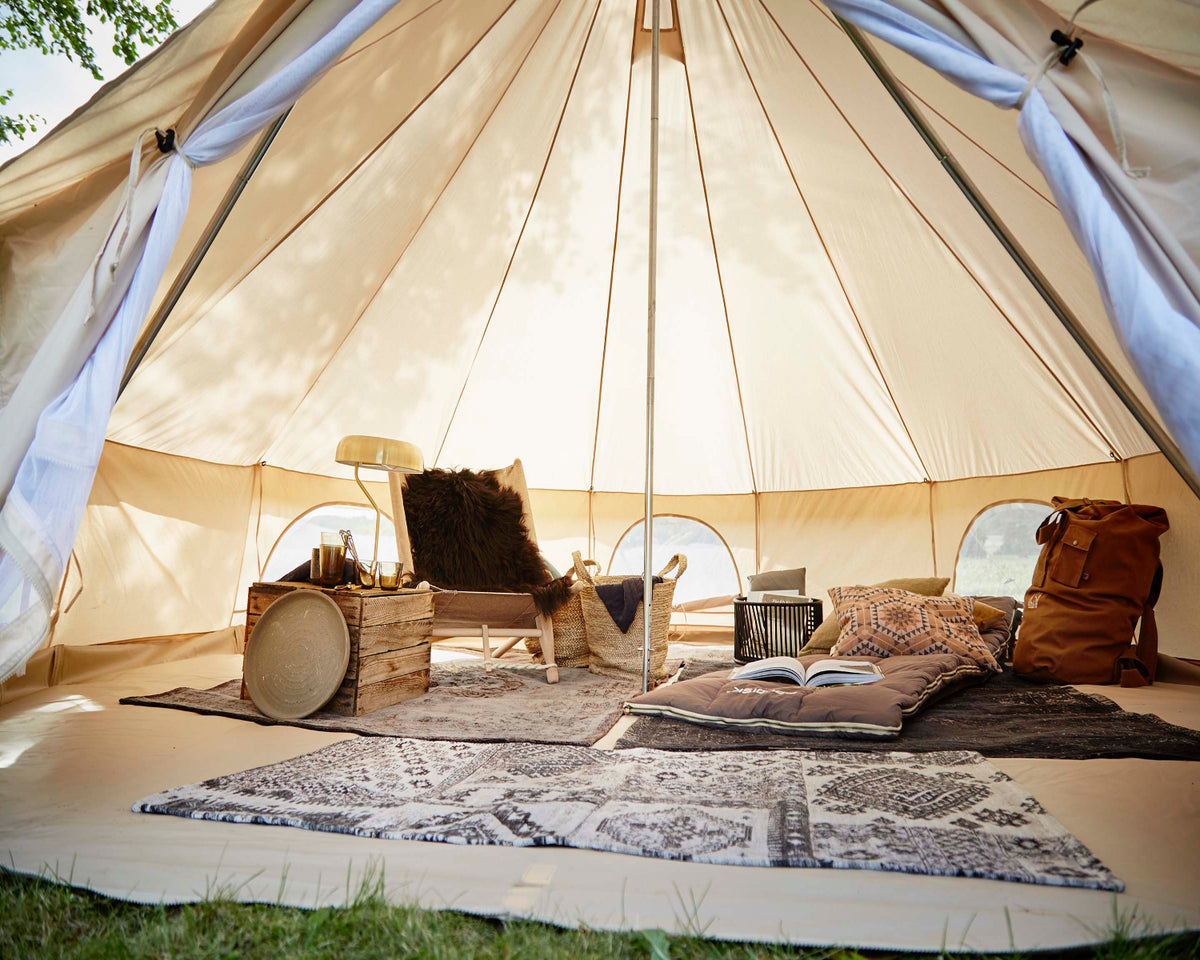 Asgard 12.6 Glamping Tent - 12.6 m² | 6 person | Natural