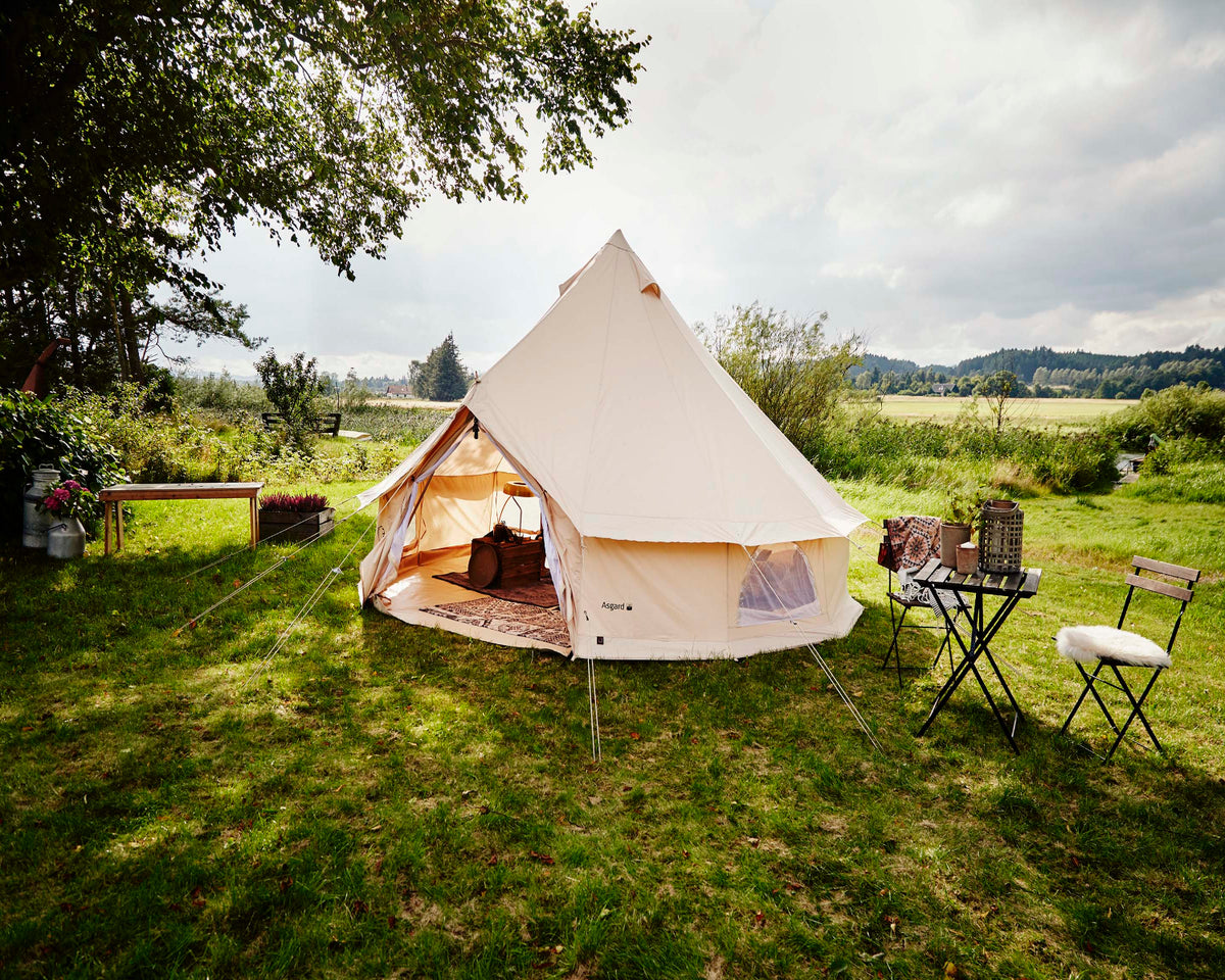 Asgard 12.6 Glamping Tent - 12.6 m² | 6 person | Natural