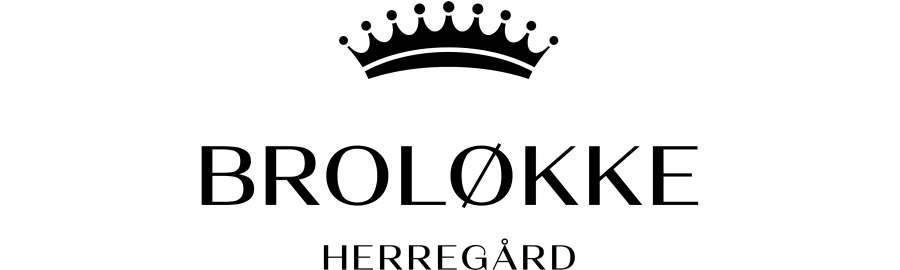 Broløkke Manor logo, a rental partner for Nordisk glamping and outdoor accommodation.
