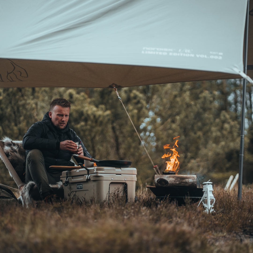 F/CE. × Nordisk Kari 12 Tarp - 12 m² | Sage Green