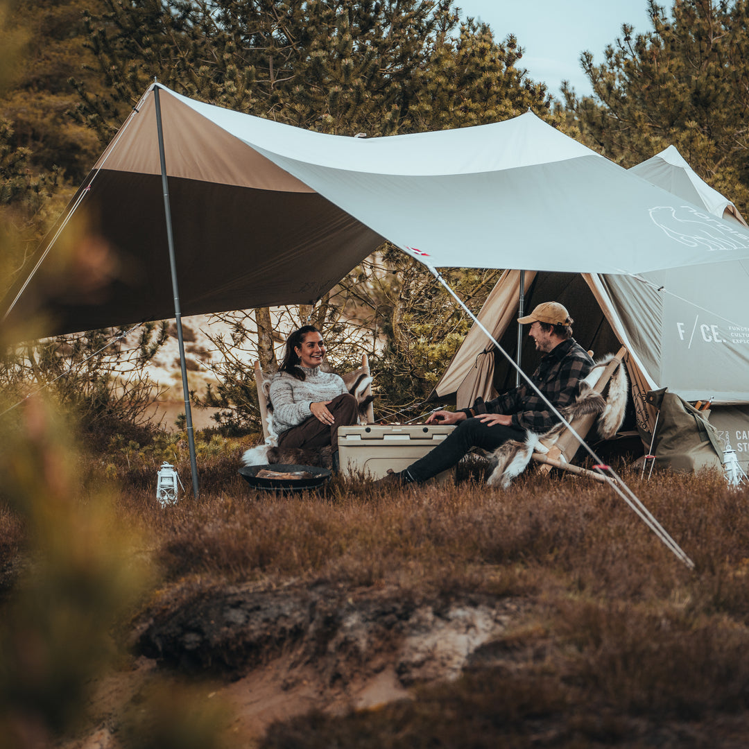 F/CE. × Nordisk Kari 12 Tarp - 12 m² | Sage Green
