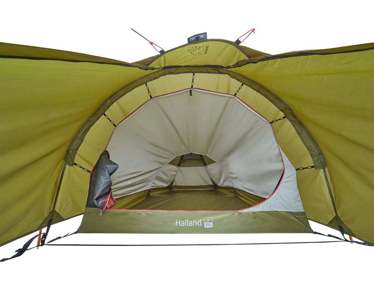 Halland 2 PU Tent - 2 person | Dark Olive