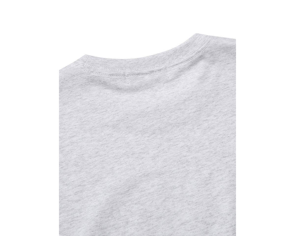 Small Polar Bear Long Sleeve T-Shirt Men's - Light Grey