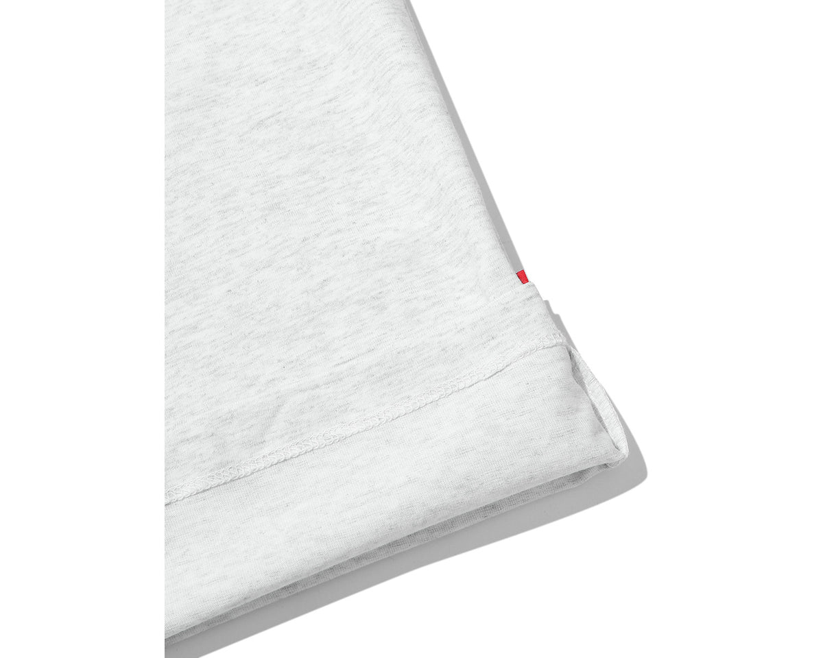 Small Polar Bear Short Sleeve T-Shirt Unisex - Light Grey