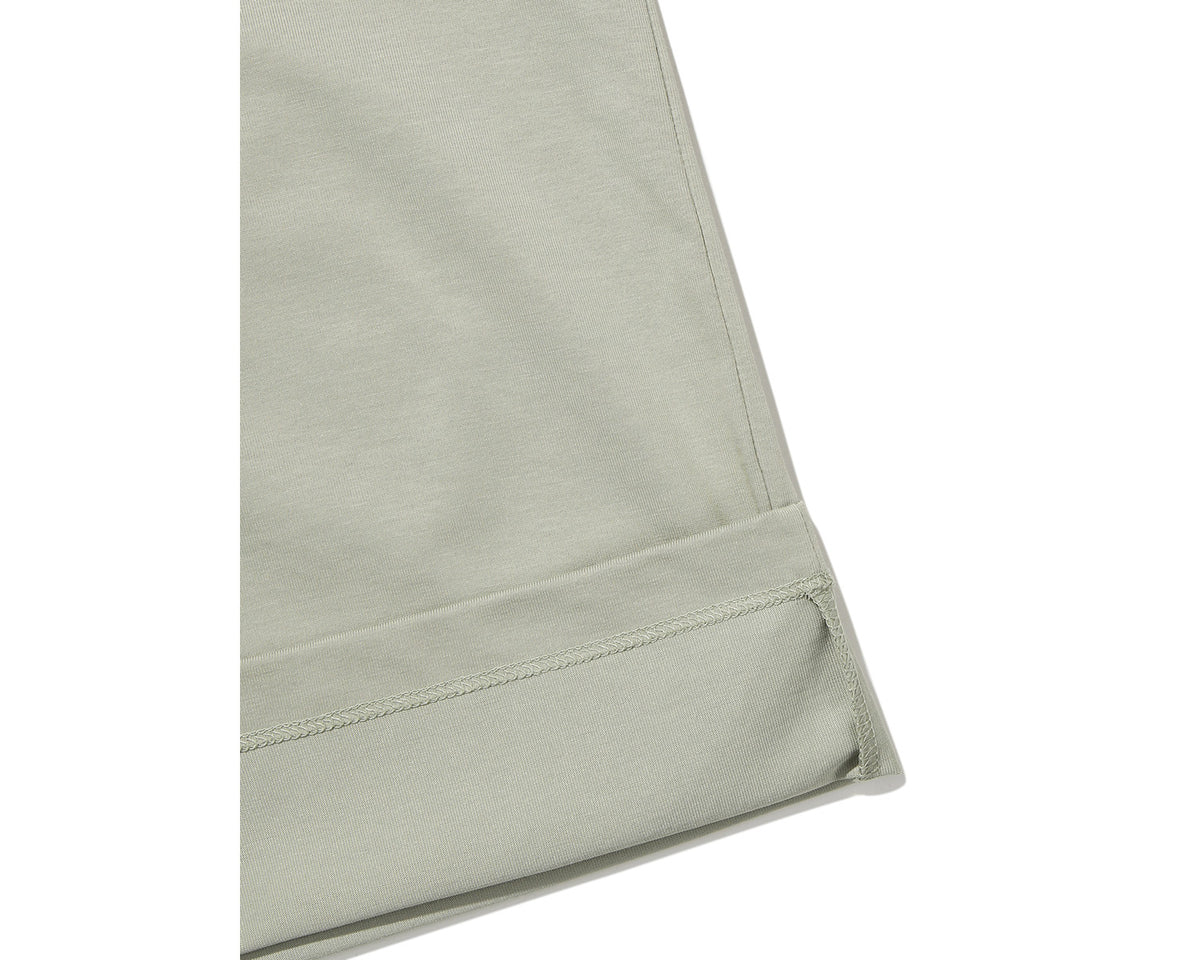 Small Polar Bear Short Sleeve T-Shirt Unisex - Khaki