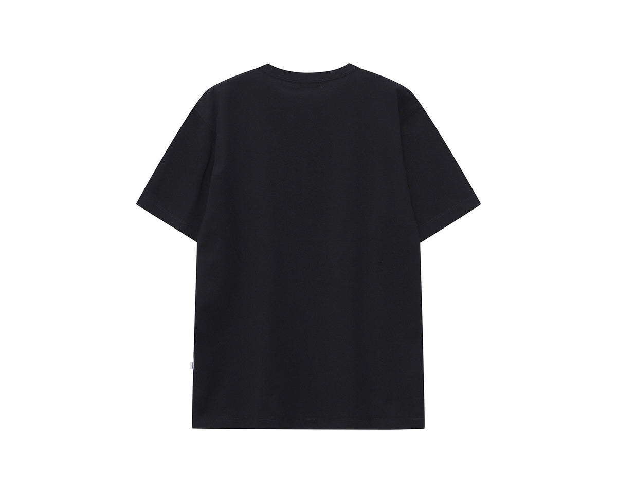 Small Polar Bear Short Sleeve T-Shirt Unisex - Black