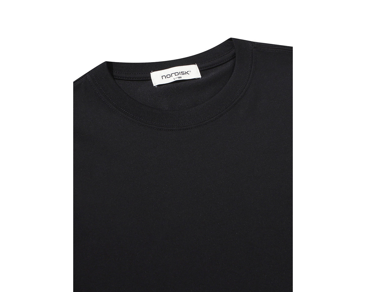 Small Polar Bear Short Sleeve T-Shirt Unisex - Black