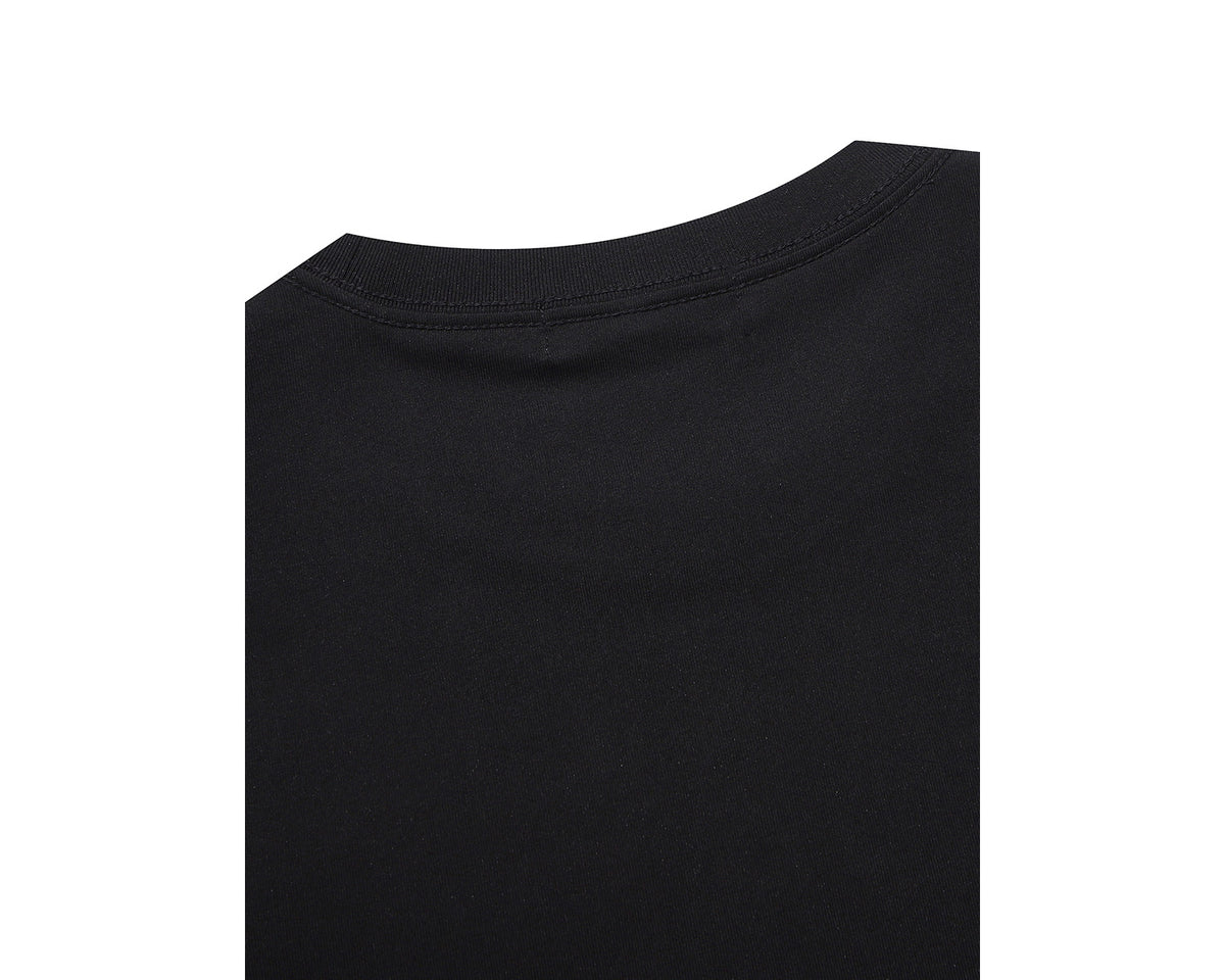 Small Polar Bear Short Sleeve T-Shirt Unisex - Black