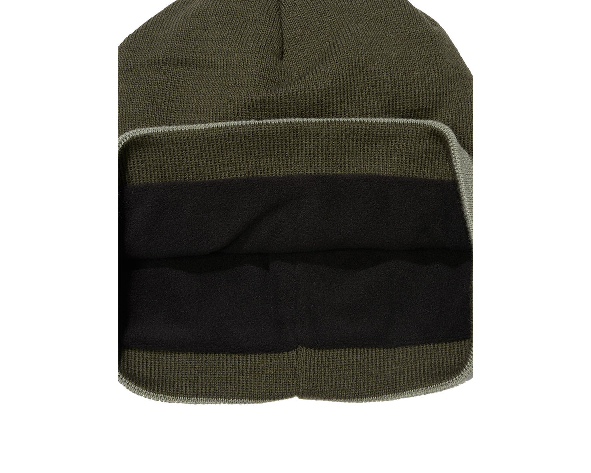 Big Logo Wording Beanie Unisex - Olive Khaki