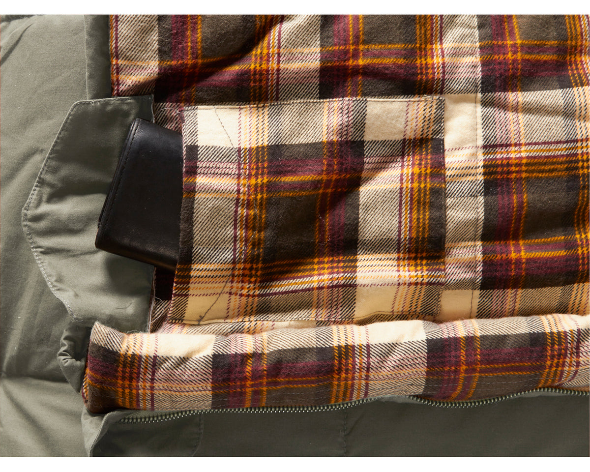 Almond -2° Sleeping Bag - Bungee Cord Brown