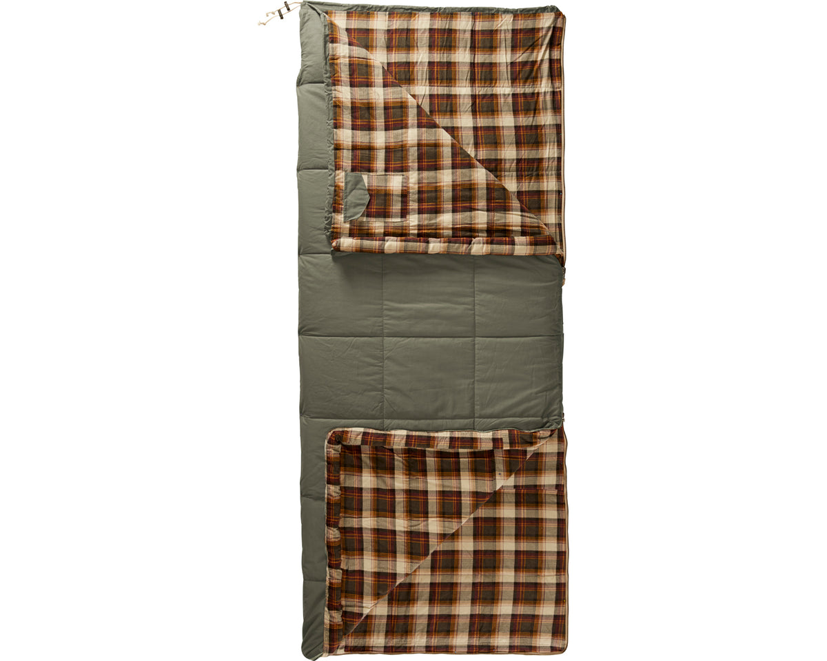 Almond +10° Sleeping Bag - Bungee Cord Brown