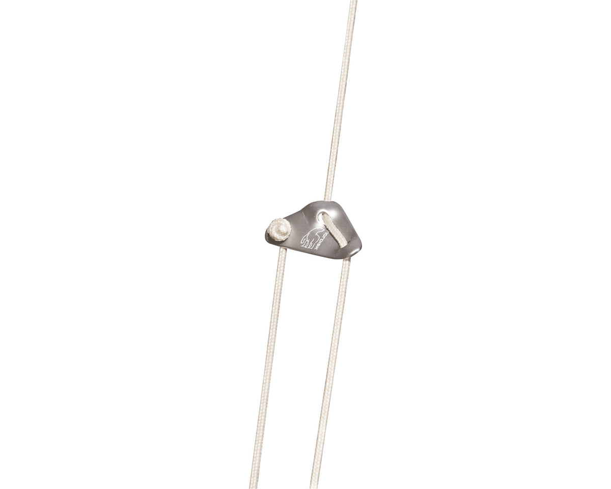 Aluminium Triangular Slider (10 pcs) - Matt Silver
