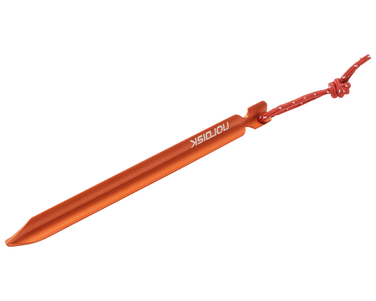Aluminium Triple Twister Pegs (6 pcs) - Bossa Nova Red