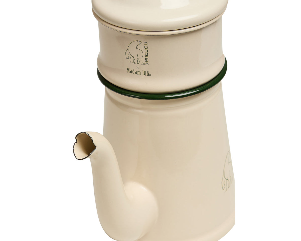 Madam Blå Coffee Pot - Cream